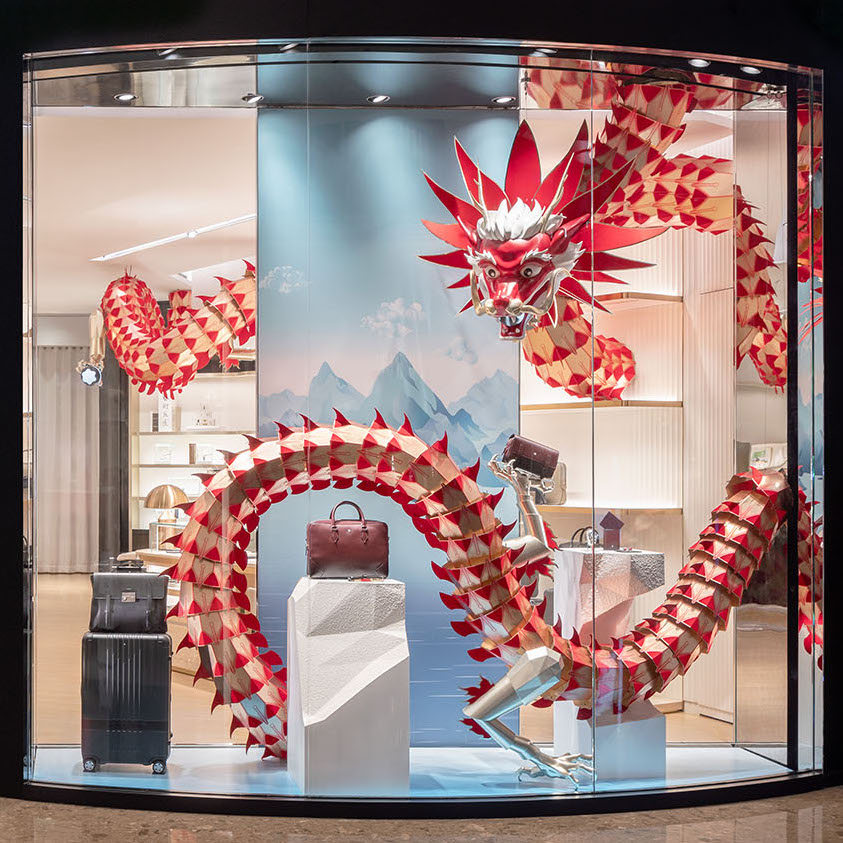 Montblanc Year of the Dragon | Retail Store Concept | StudioXAG