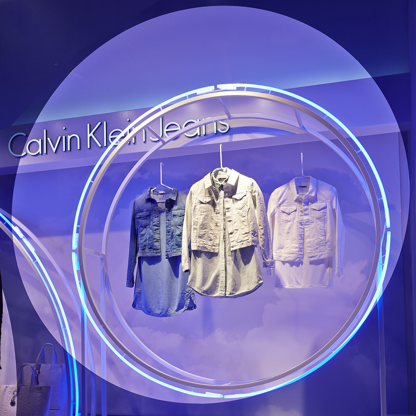 Calvin Klein: Air | Global Storefront Window Campaign | StudioXAG